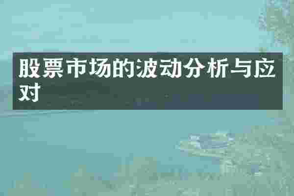 股票市场的波动分析与应对