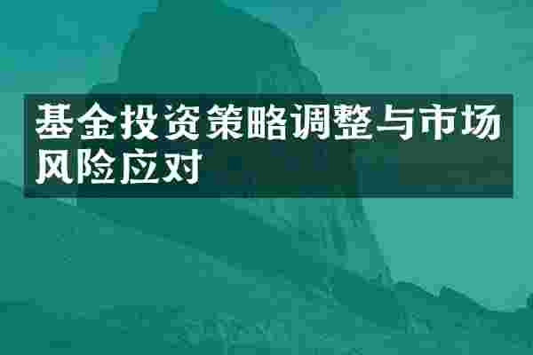基金投资策略调整与市场风险应对