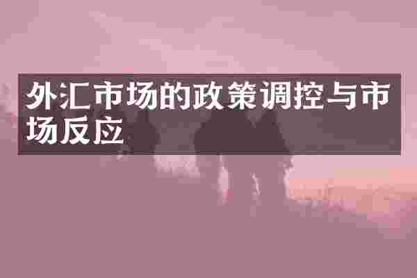外汇市场的政策调控与市场反应