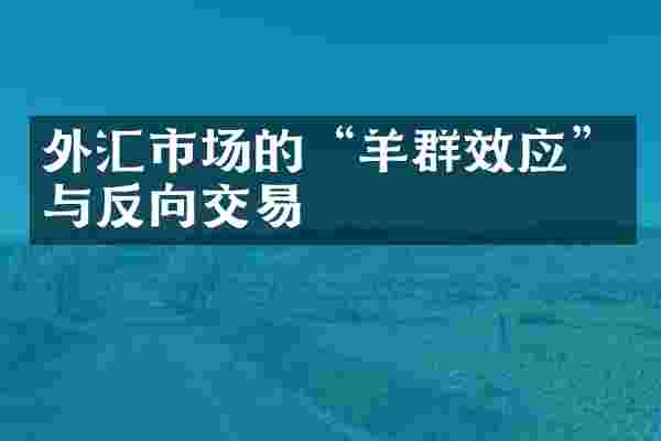 外汇市场的“羊群效应”与反向交易