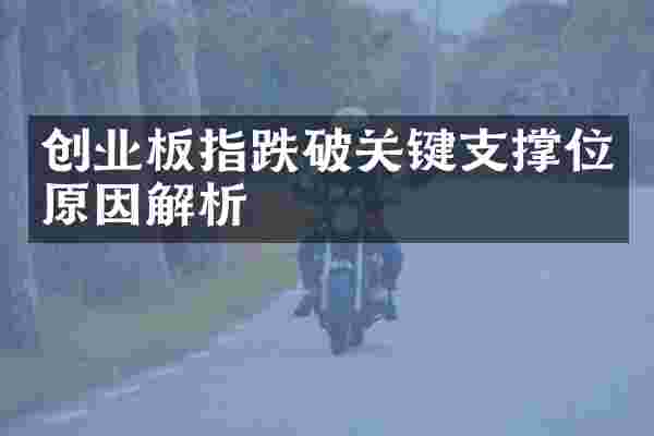 创业板指跌破关键支撑位原因解析