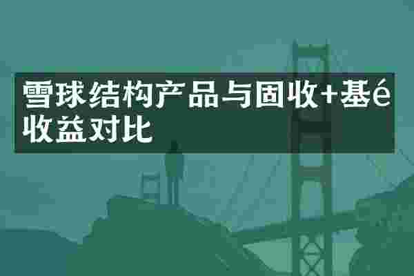 雪球结构产品与固收+基金收益对比